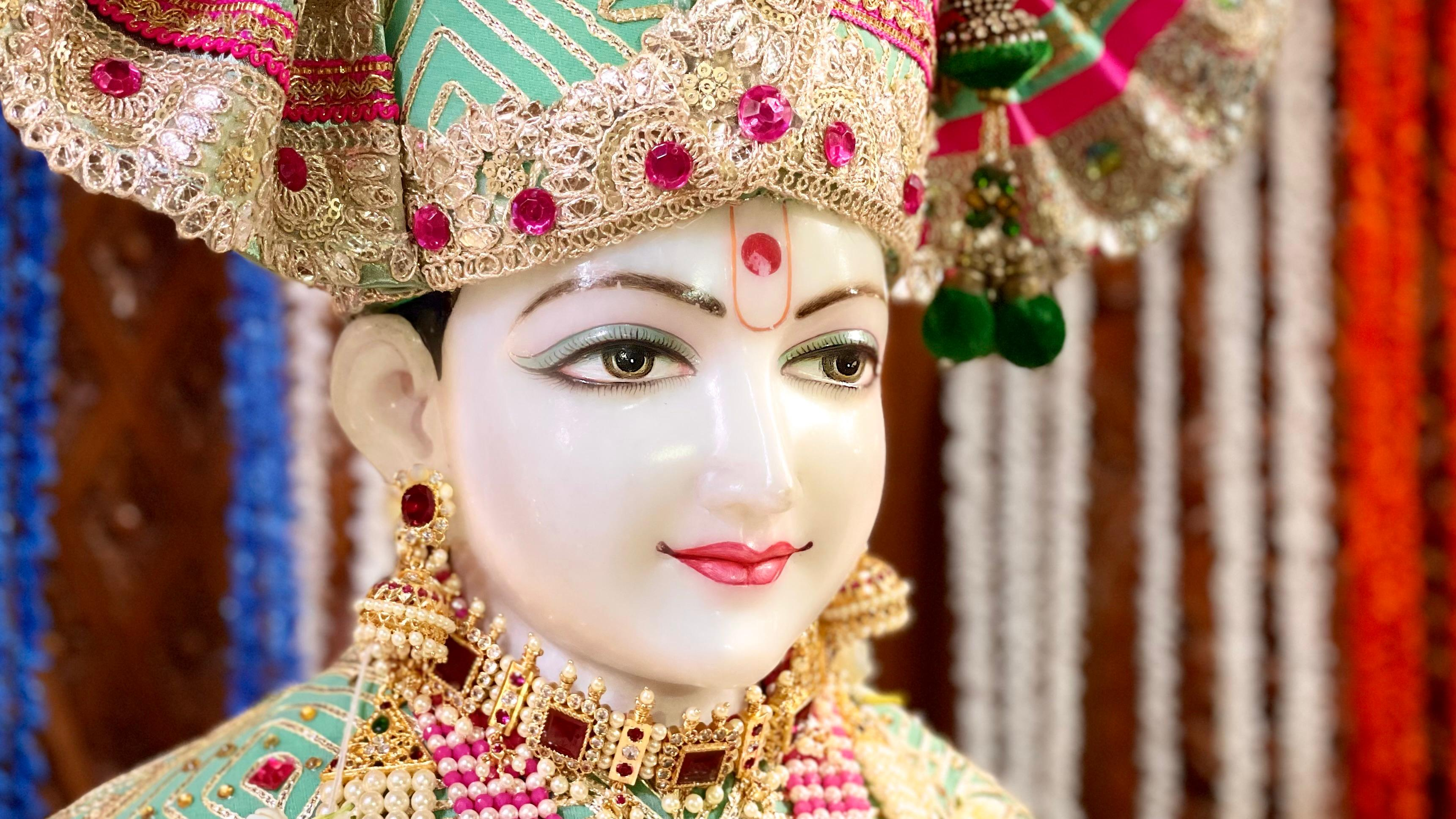 Stone carving symbolizing devotion and heritage