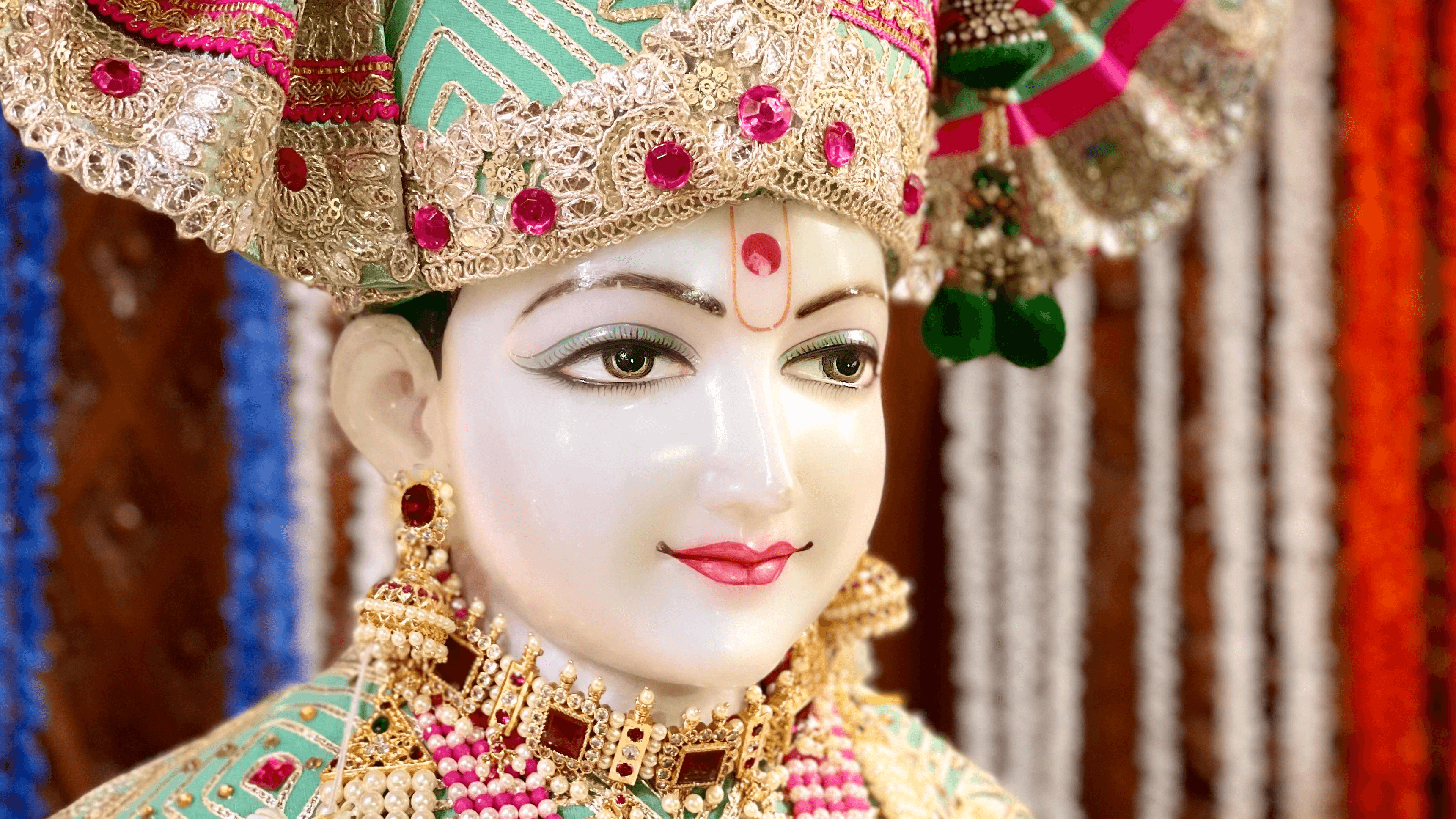 Stone carving symbolizing devotion and heritage