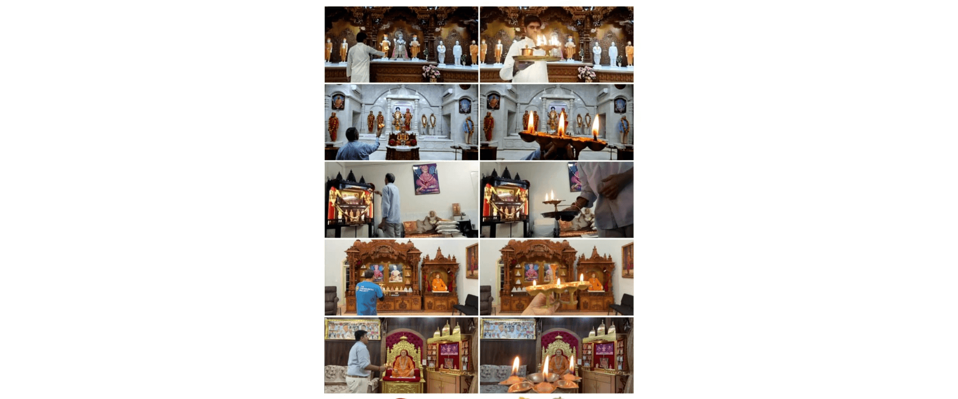Daily Aarti followed by Sabha